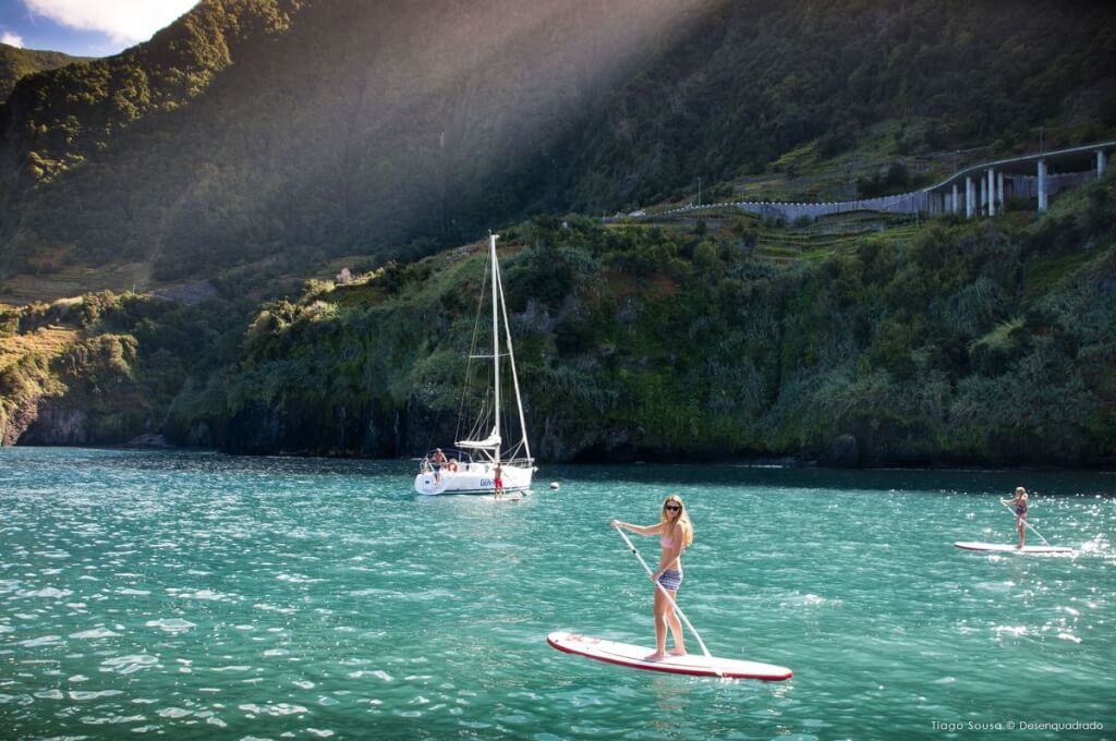 Paddle surf en Madeira